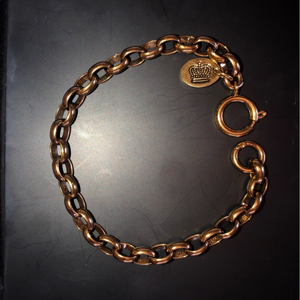 Juicy Couture Gold Charm Bracelet